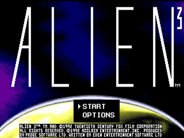 Alien 3 screenshot 3 for Amiga